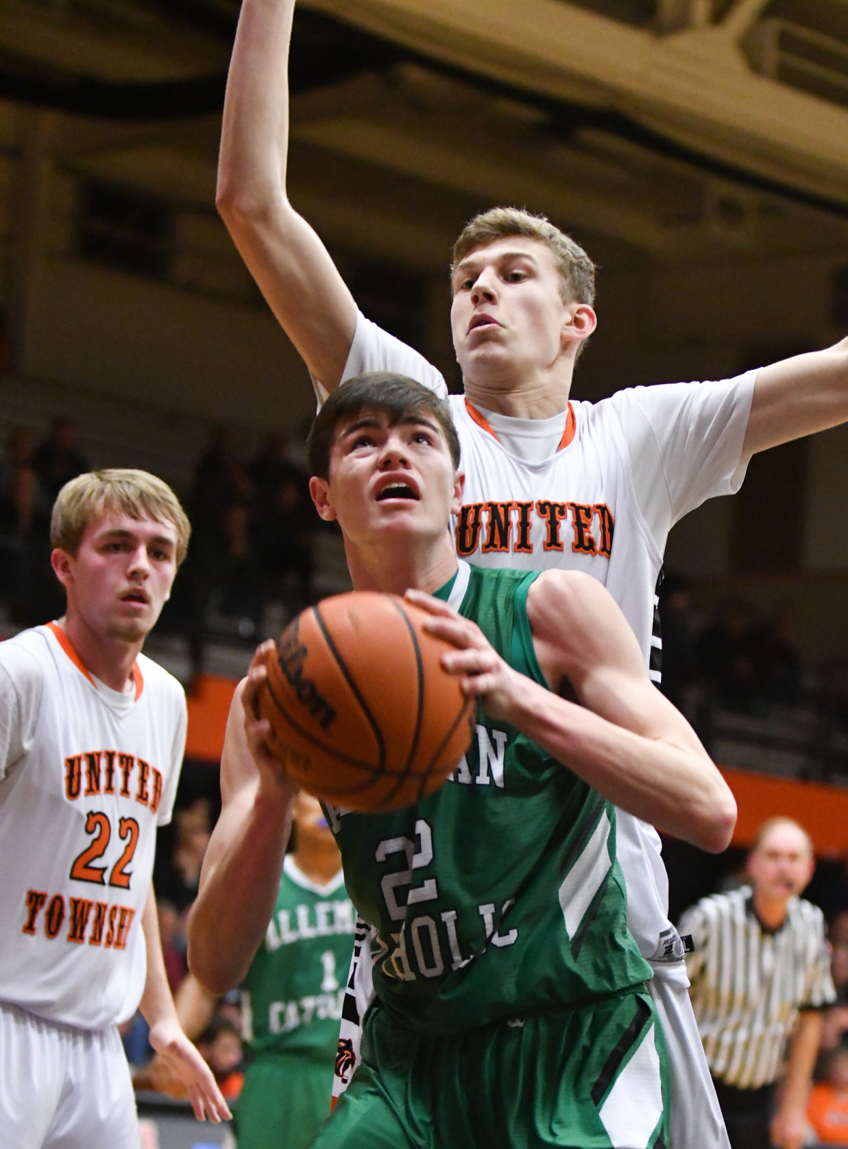 Prep Boys' Basketball: Alleman at United Township